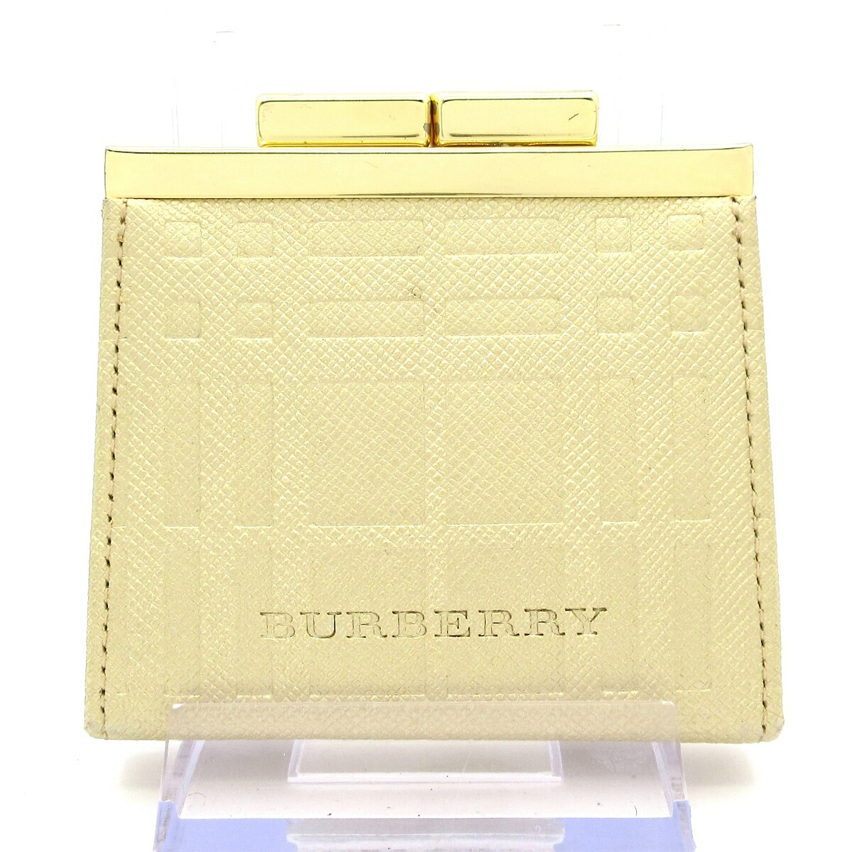 楽天市場】【未使用品】【財布】BURBERRY バーバリー がま口 コイン