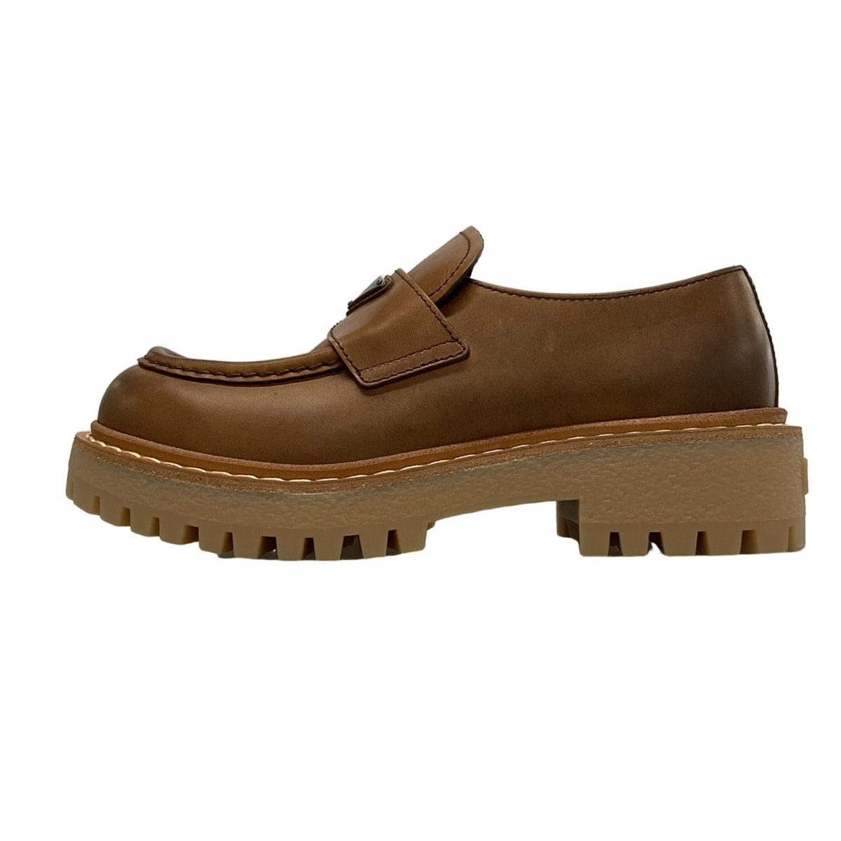 楽天市場】PRADA(プラダ) サイズ:36 スエードレザーヒールローファー