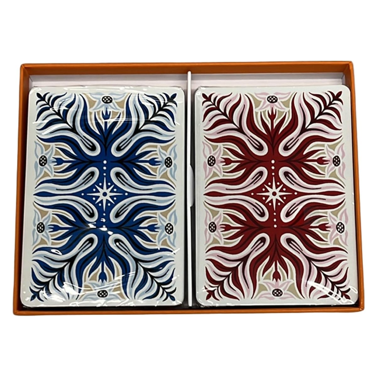 ★HERMES★犬柄 ミニトランプ未使用品★ HERMES (エルメス) 犬柄 トランプ（ミニトランプ）2点セツト