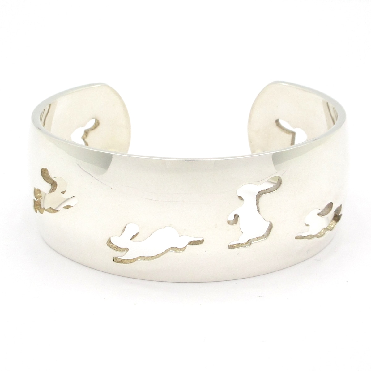 楽天市場】エルメス HERMES バングル ブレスレットウサギ ラビット