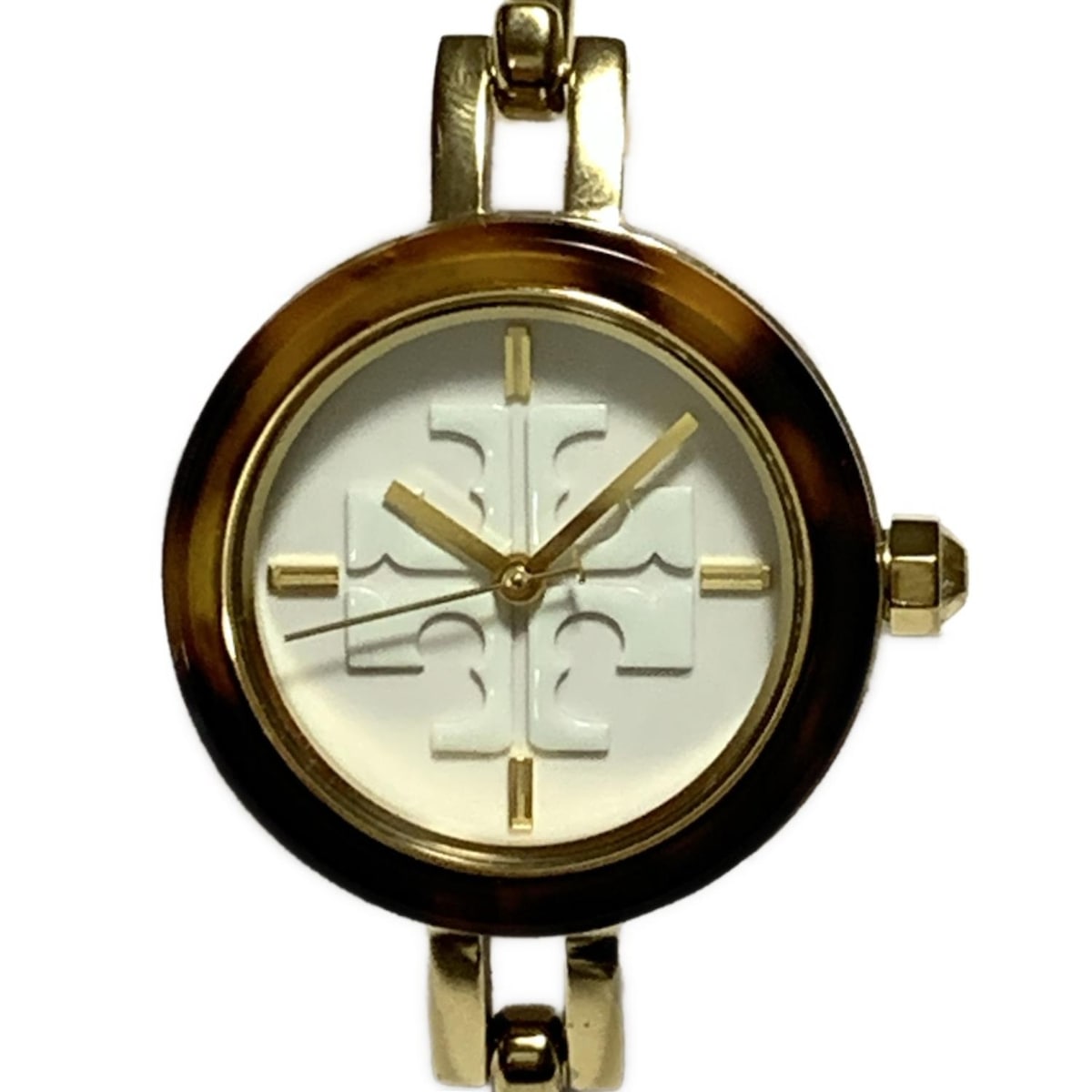 【中古】TORY BURCH(トリーバーチ) 腕時計 白