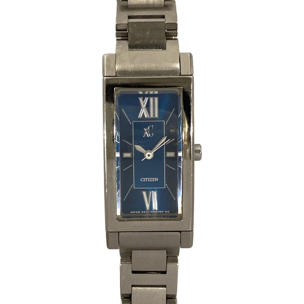 【中古】CITIZEN(シチズン) XC(クロスシー) 腕時計 ブルーグリーン