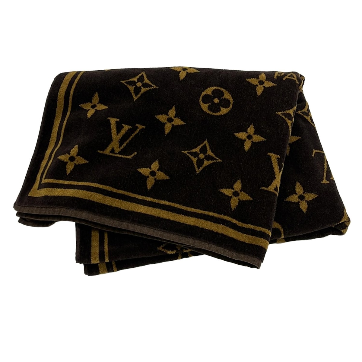 【中古】LOUIS VUITTON(ルイヴィトン) ドラ ドゥ バン・モノグラム・クラシック 小物 マロン コットン