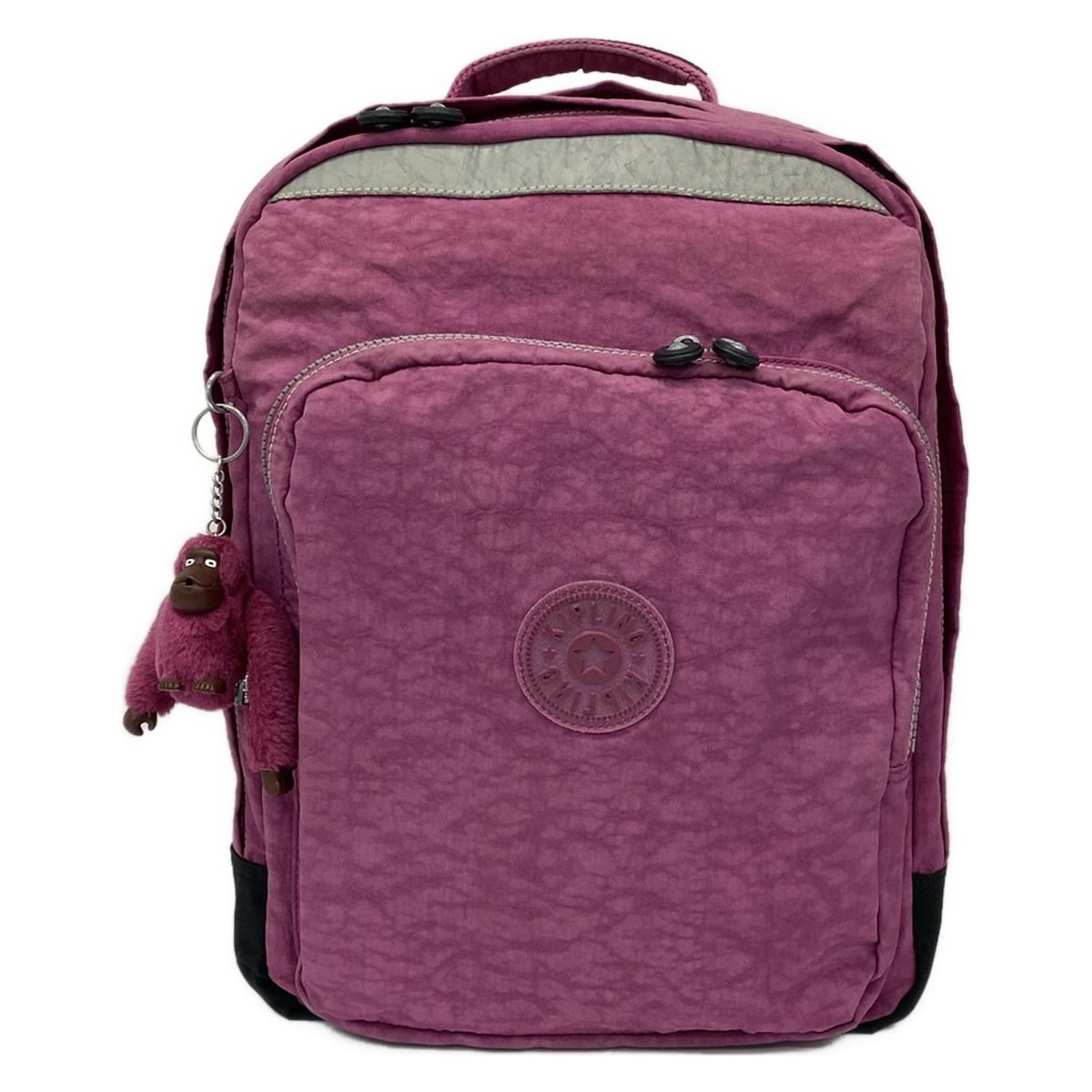 【中古】Kipling(キプリング) リュックサック ピンク