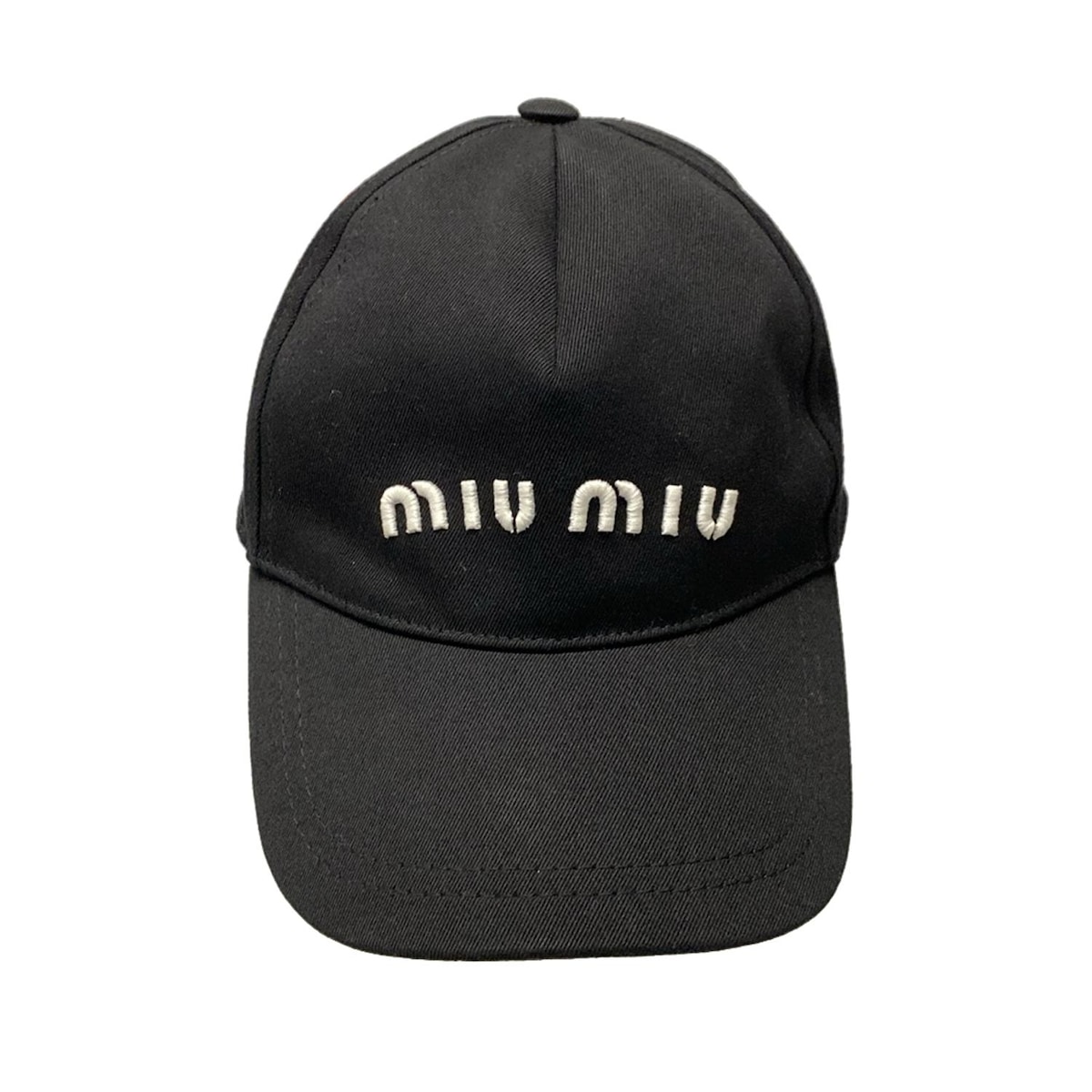 楽天市場】MIUMIU ミュウミュウ ベースボールキャップ 5HC179 2F3W