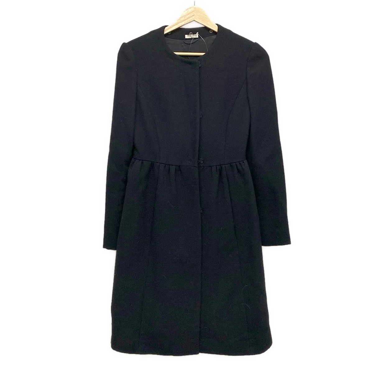 楽天市場】miumiu(ミュウミュウ) サイズ:36 17AW Wool Coat 金