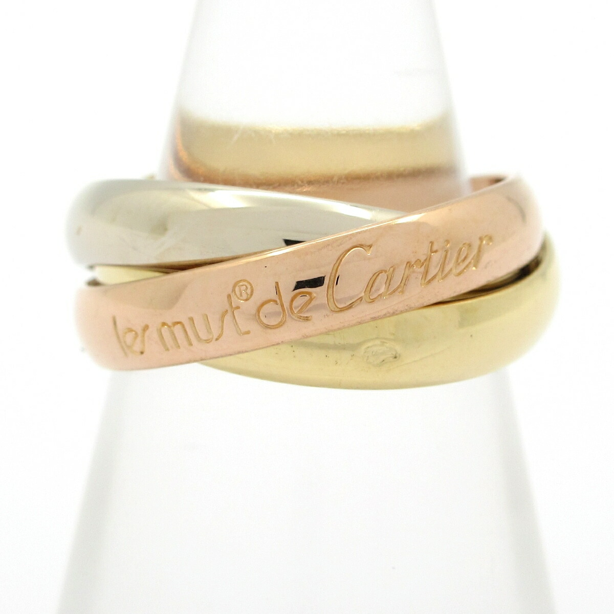 楽天市場】【中古】 Cartier カルティエ クラシックトリニティリング