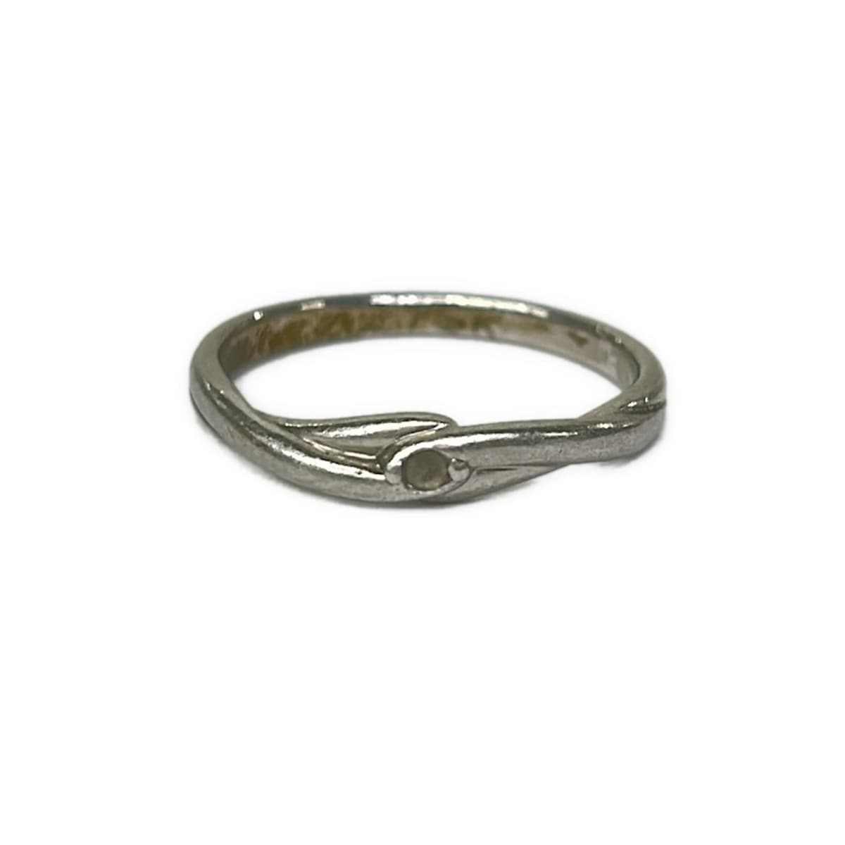 【中古】STAR JEWELRY(スタージュエリー) リング イニシャル刻印 Pt950