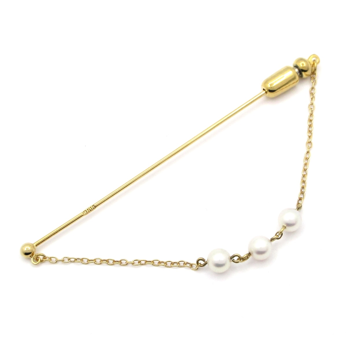 楽天市場】(3334) ミキモト MIKIMOTO K14YG イエローゴールド メッキ