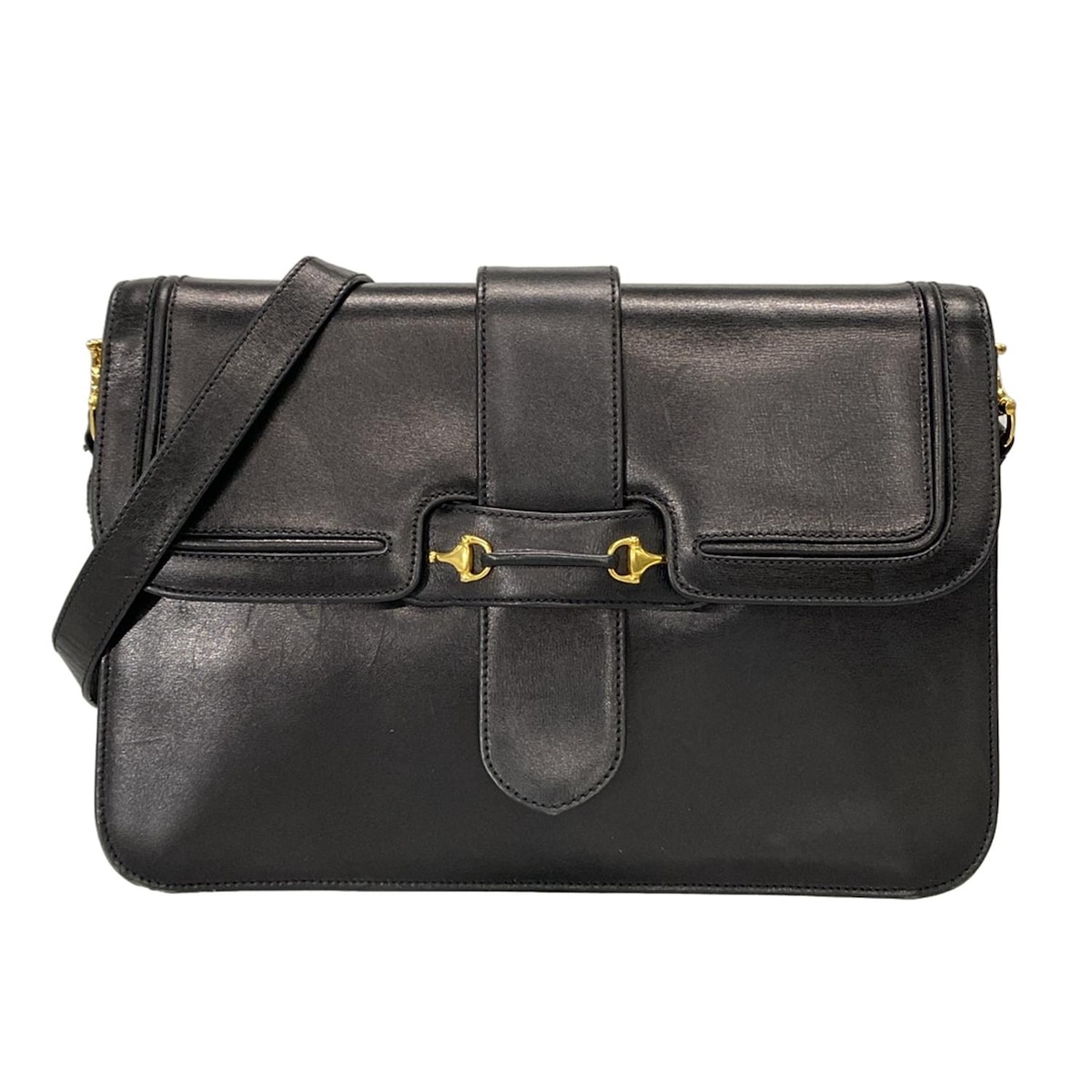 楽天市場】【中古】 GUCCI （グッチ） ﾎｰｽﾋﾞｯﾄ ﾁｪｰﾝｼｮﾙﾀﾞｰﾊﾞｯｸﾞ