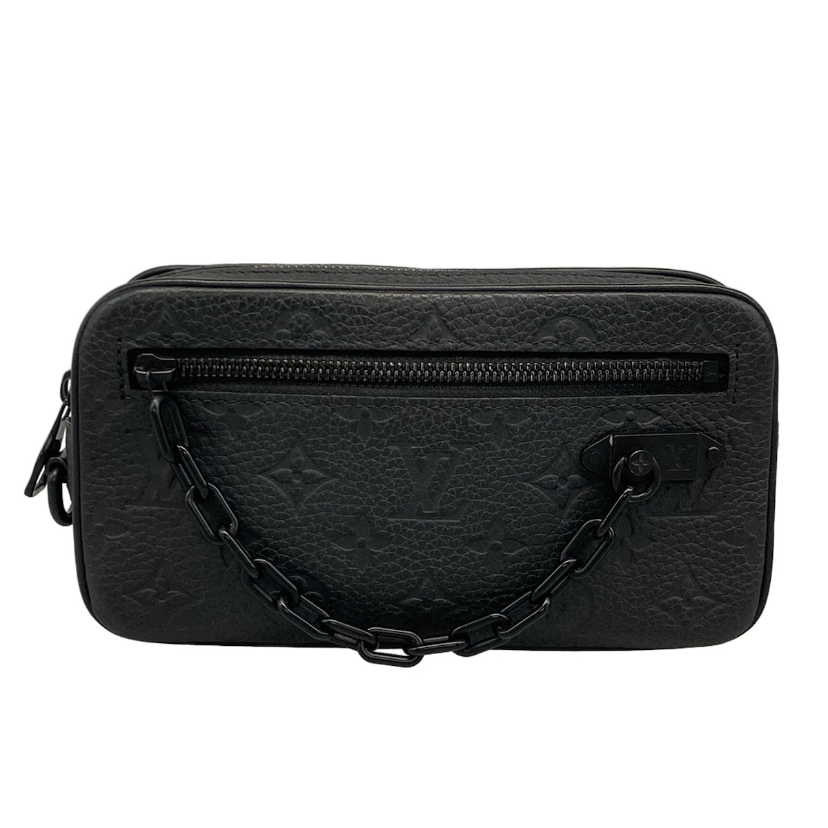 【新着】【中古】LOUIS VUITTON(ルイヴィトン) ポシェットヴォルガ クラッチバッグ ノワール レザー、牛革 64,783円
