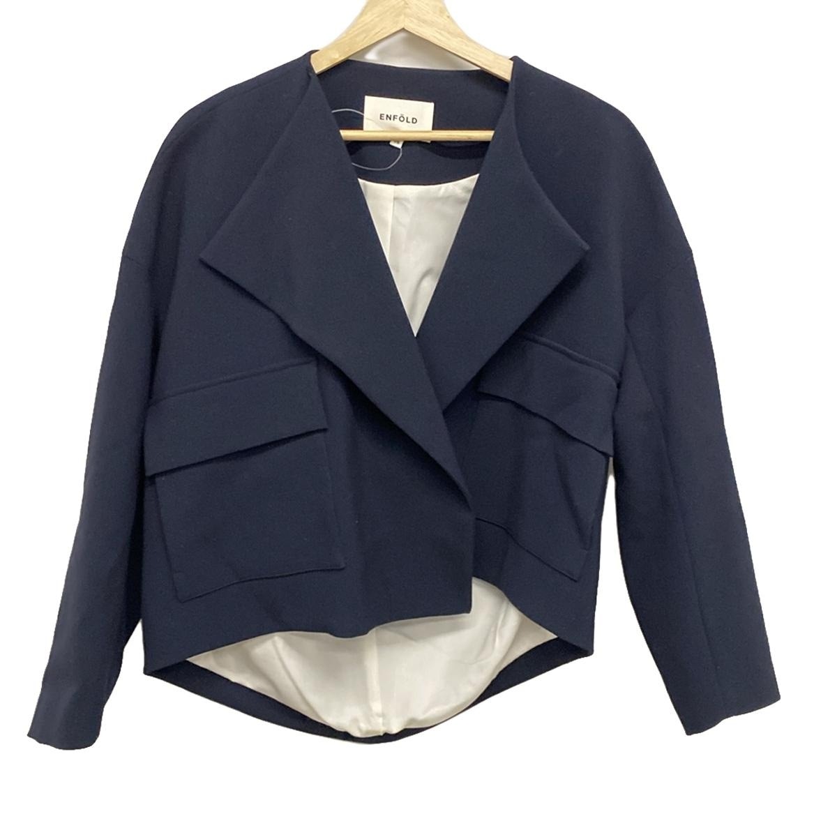 楽天市場】ENFOLD エンフォルド 24SS CAPE-LIKE JACKET ケープライク