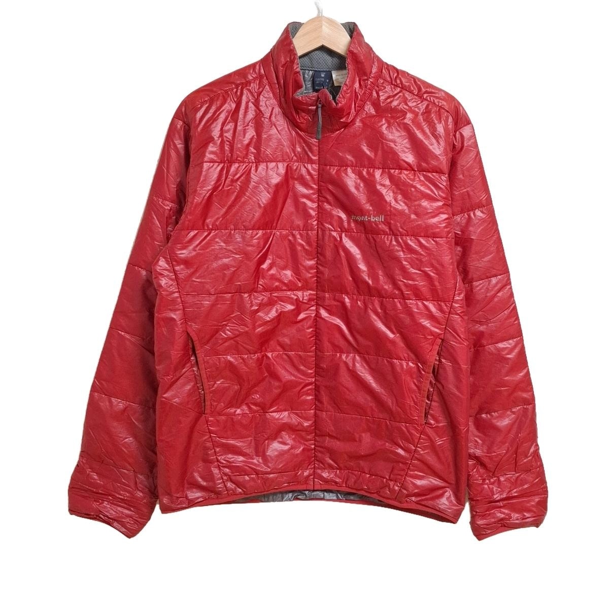 mont-bell　アルパインサーマシェルジャケット　ブルー　ブラック　ロゴ アルパインサーマシェル パーカ Men's｜モンベル
