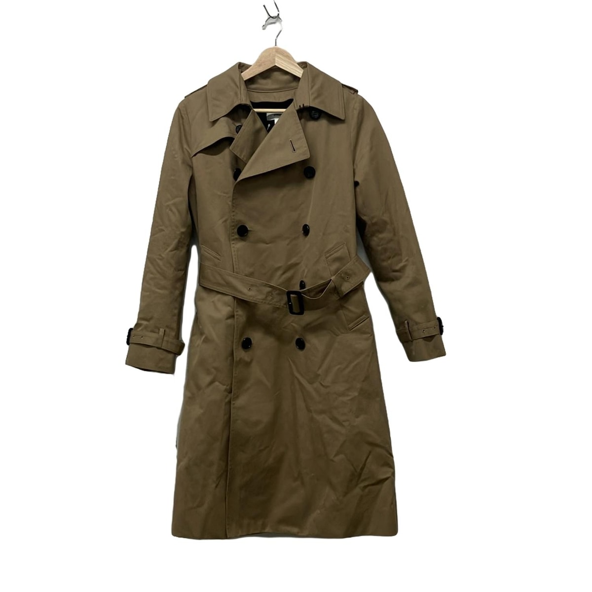 【HYKEハイク】WOOL MILITARY COAT 2 美品　伊勢丹別注 HYKEハイク】WOOL MILITARY COAT 2 美品 伊勢丹別注 - メルカリ