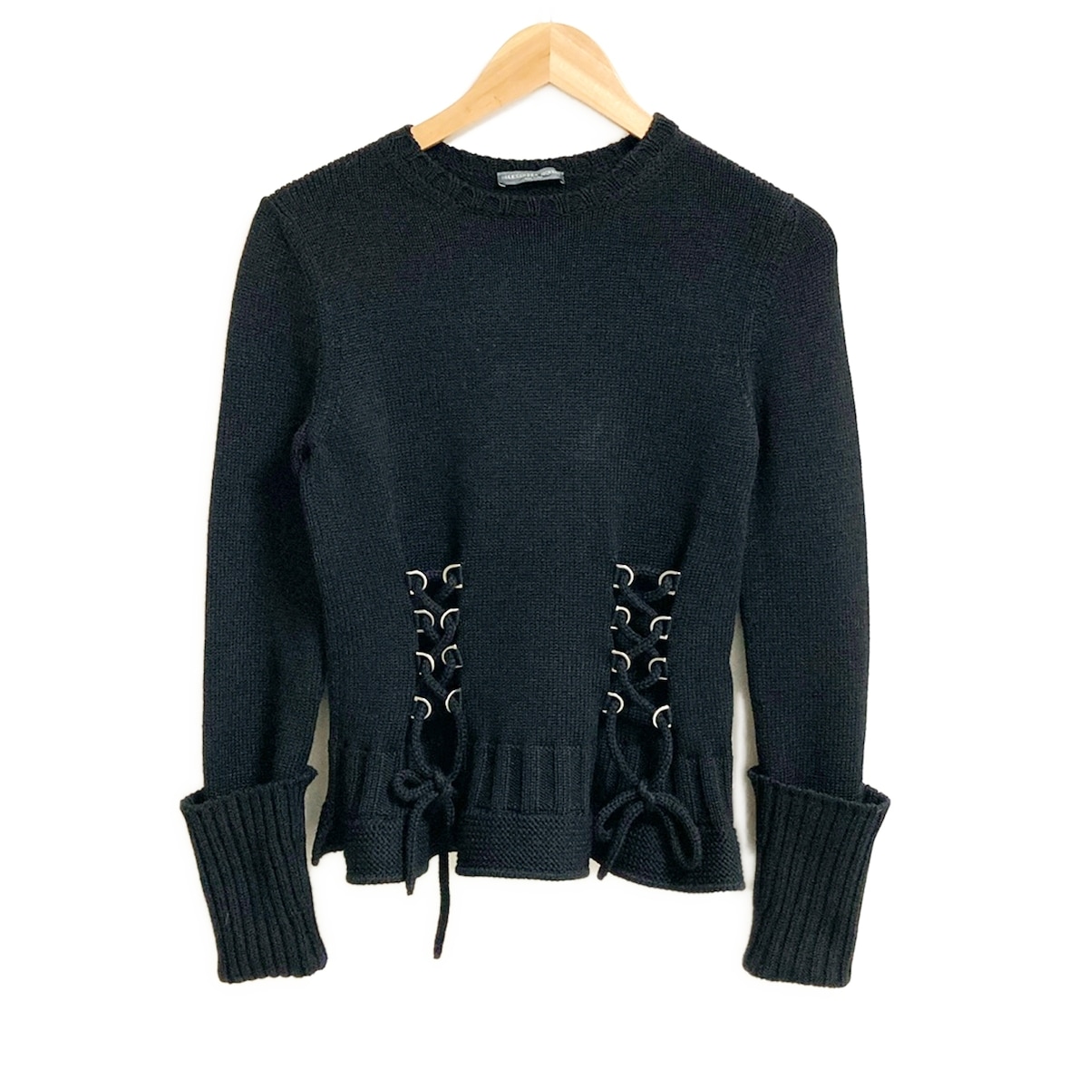 ALEXANDER MCQUEEN ブラック 長袖セーター アレキサンダーマックイーン 長袖セーター