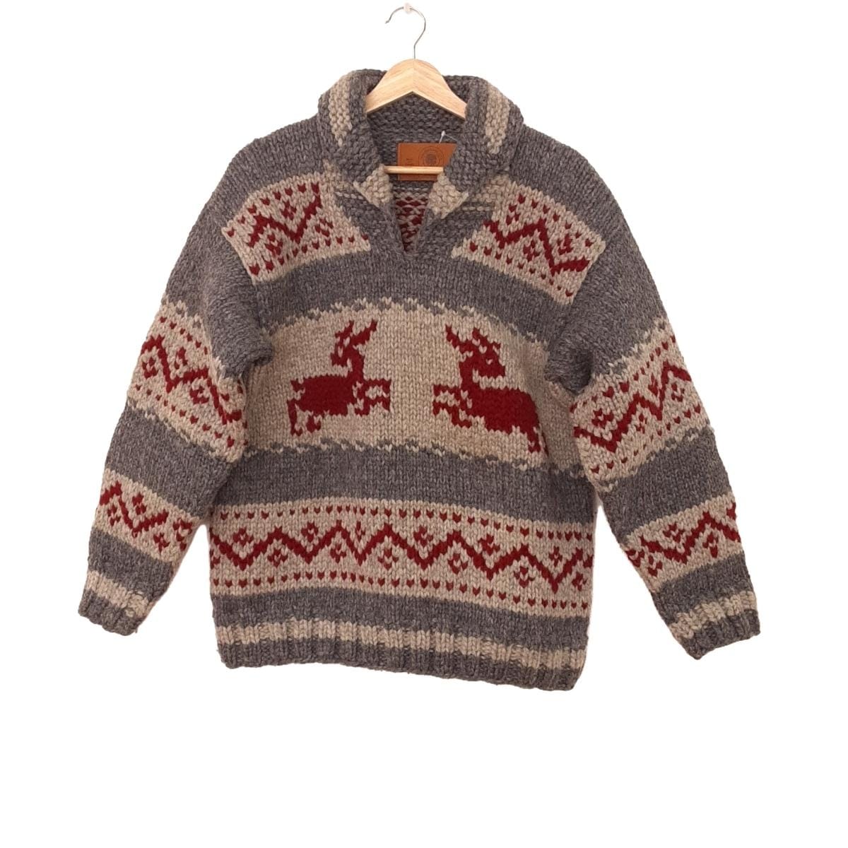美品 CANADIAN SWEATER カナディアンセーター ウール100％ 配色 ボーダー ダブルジップ カウチンニット ベスト 32 マルチカラー レディース 古着 中古 楽天市場】カナディアンセーター｜カウチンセーター（ジャケット