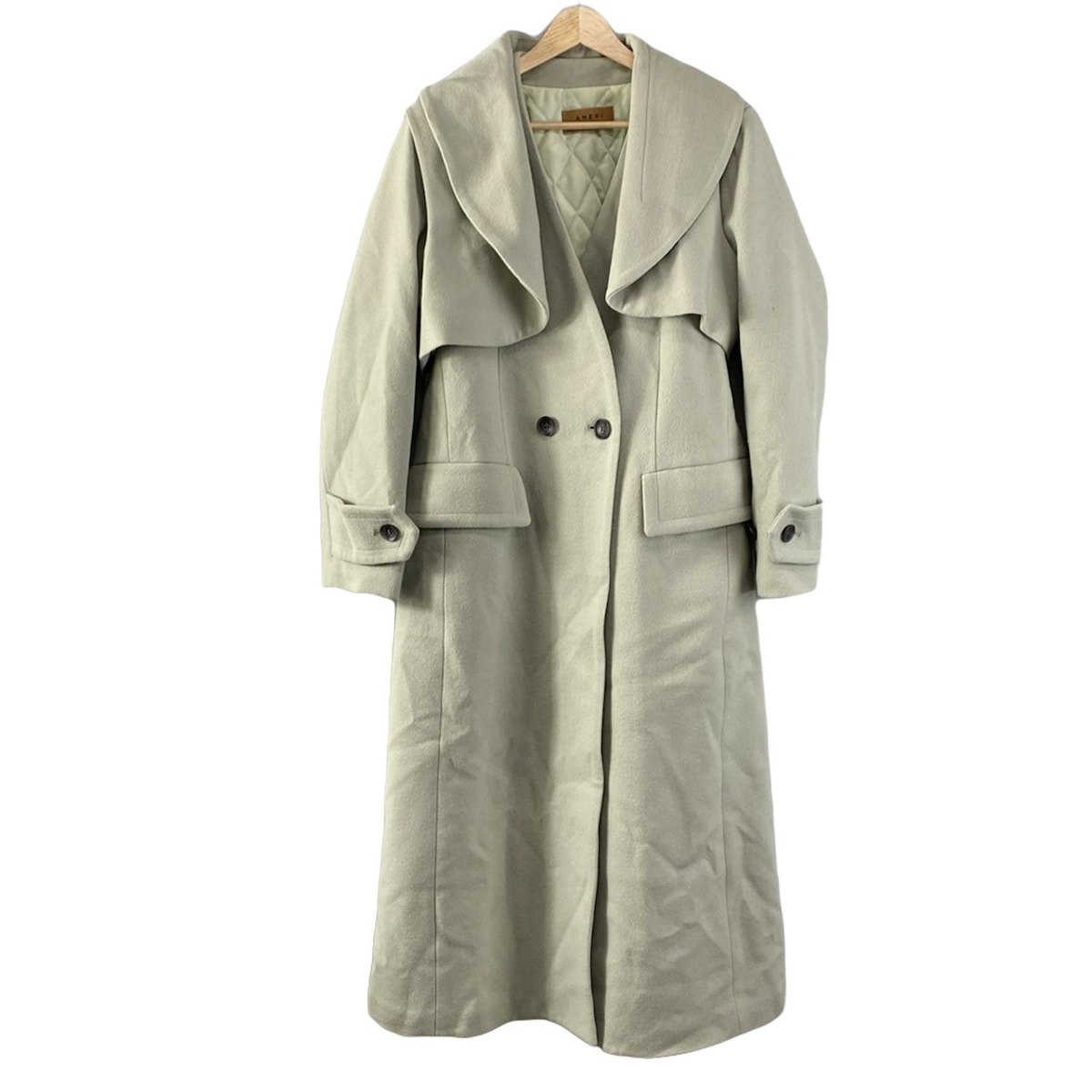 楽天市場】【中古】AMERIUNDRESSED FRILL COLLAR COAT フリルカラー