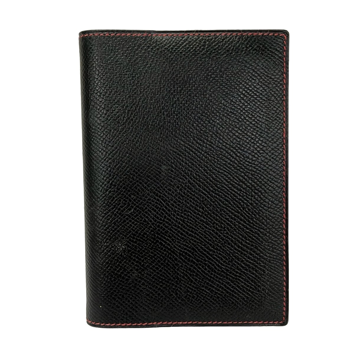 【中古】HERMES(エルメス) アジェンダGM 手帳 黒×ボルドー×レッド|ブランディア 店