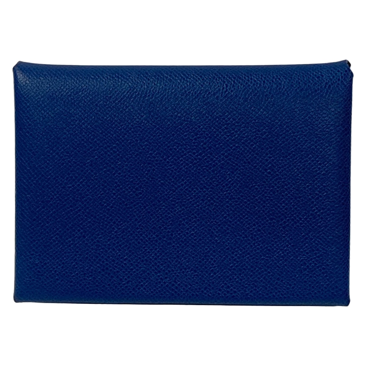 【中古】HERMES(エルメス) カルヴィ 二人組 コインケース ブルーサフィール