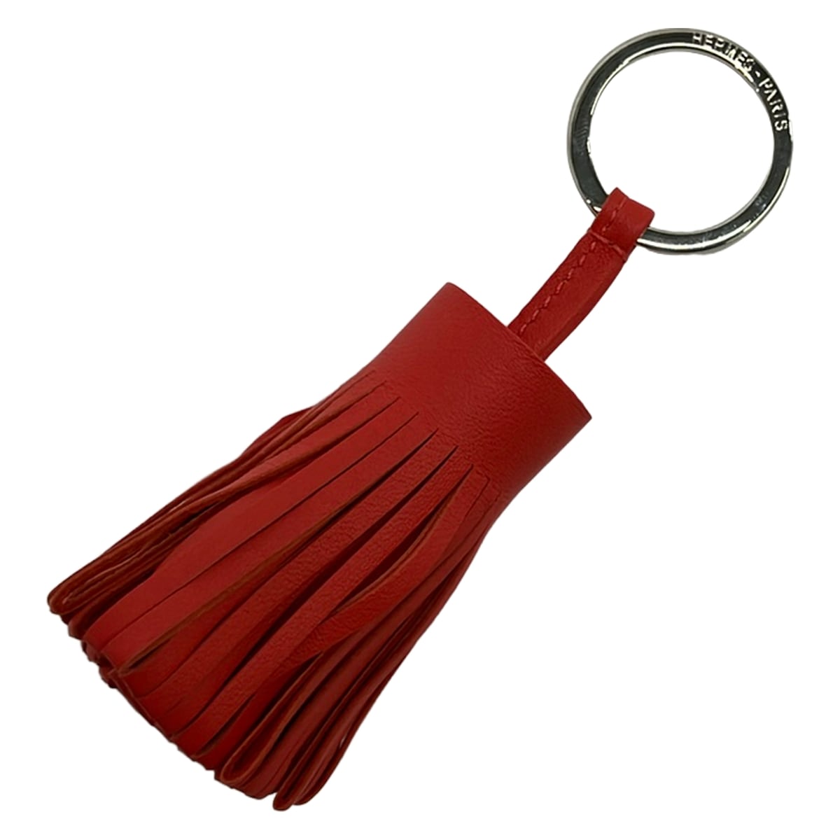 【中古】HERMES(エルメス) カルメンキーリング キーホルダー(惹きつける) ローズジャイプール