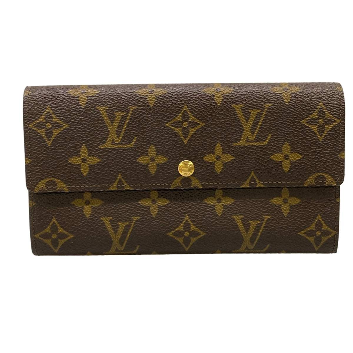 【中古】LOUIS VUITTON(ルイヴィトン) ポシェット・ポルト モネ 長紙入れ