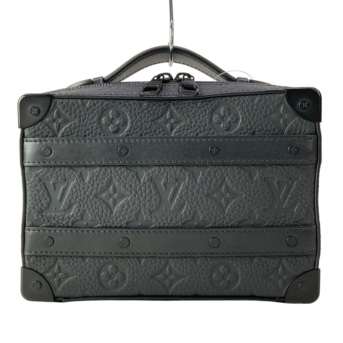 【新着】【中古】LOUIS VUITTON(ルイヴィトン) ハンドルソフトトランク ハンドバック ノワール