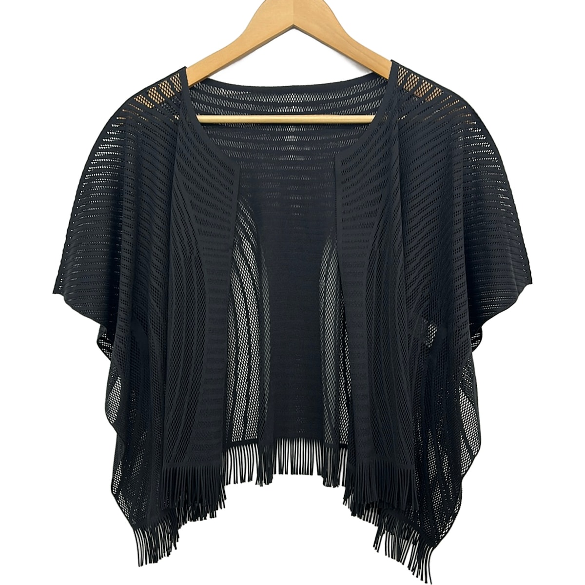 【中古】PLEATS PLEASE(プリーツプリーズ) カーディガン ISSEY MIYAKE/プリーツ 黒｜ブランディア　店