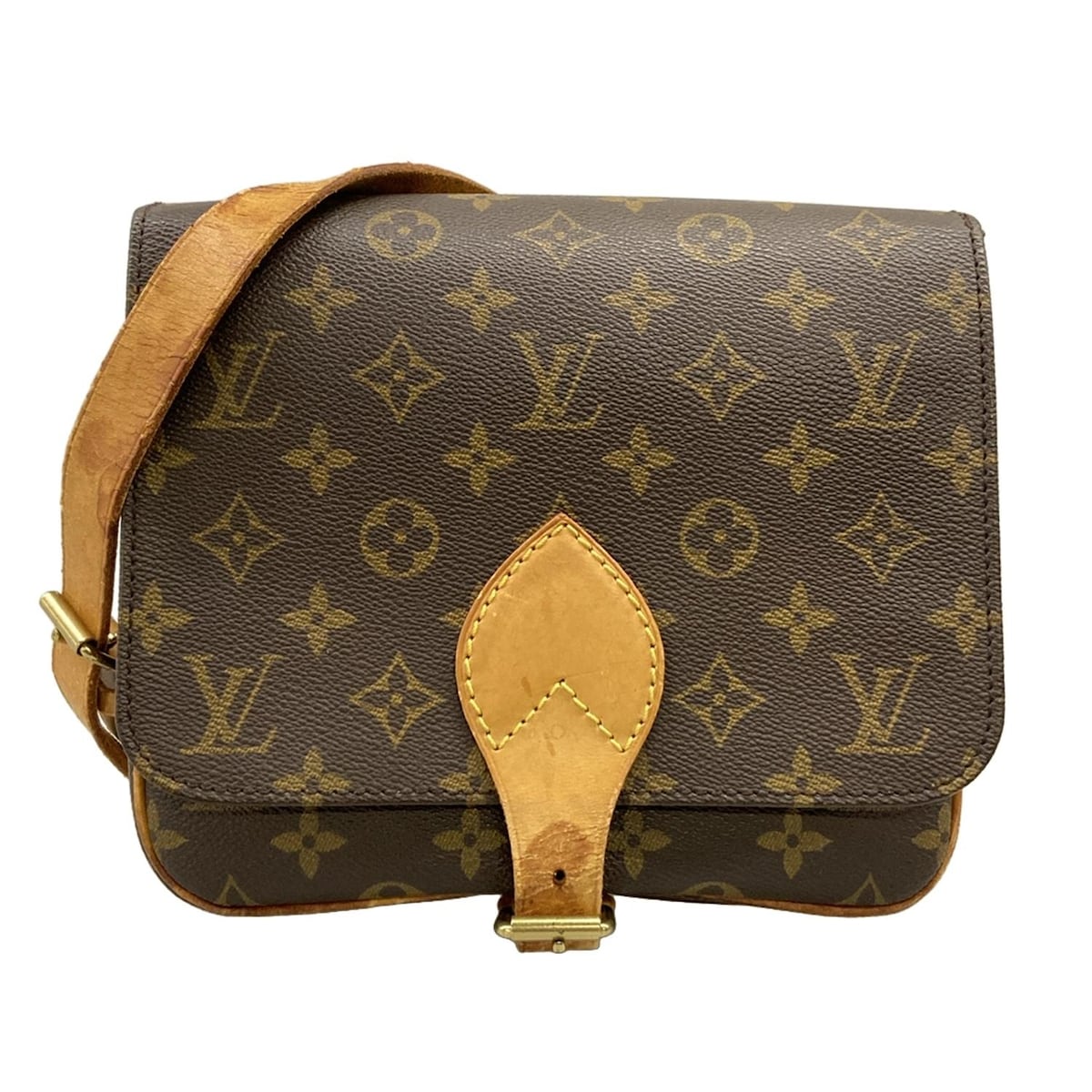 【中古】LOUIS VUITTON(ルイヴィトン) カルトシエールMM ショルダーバッグ