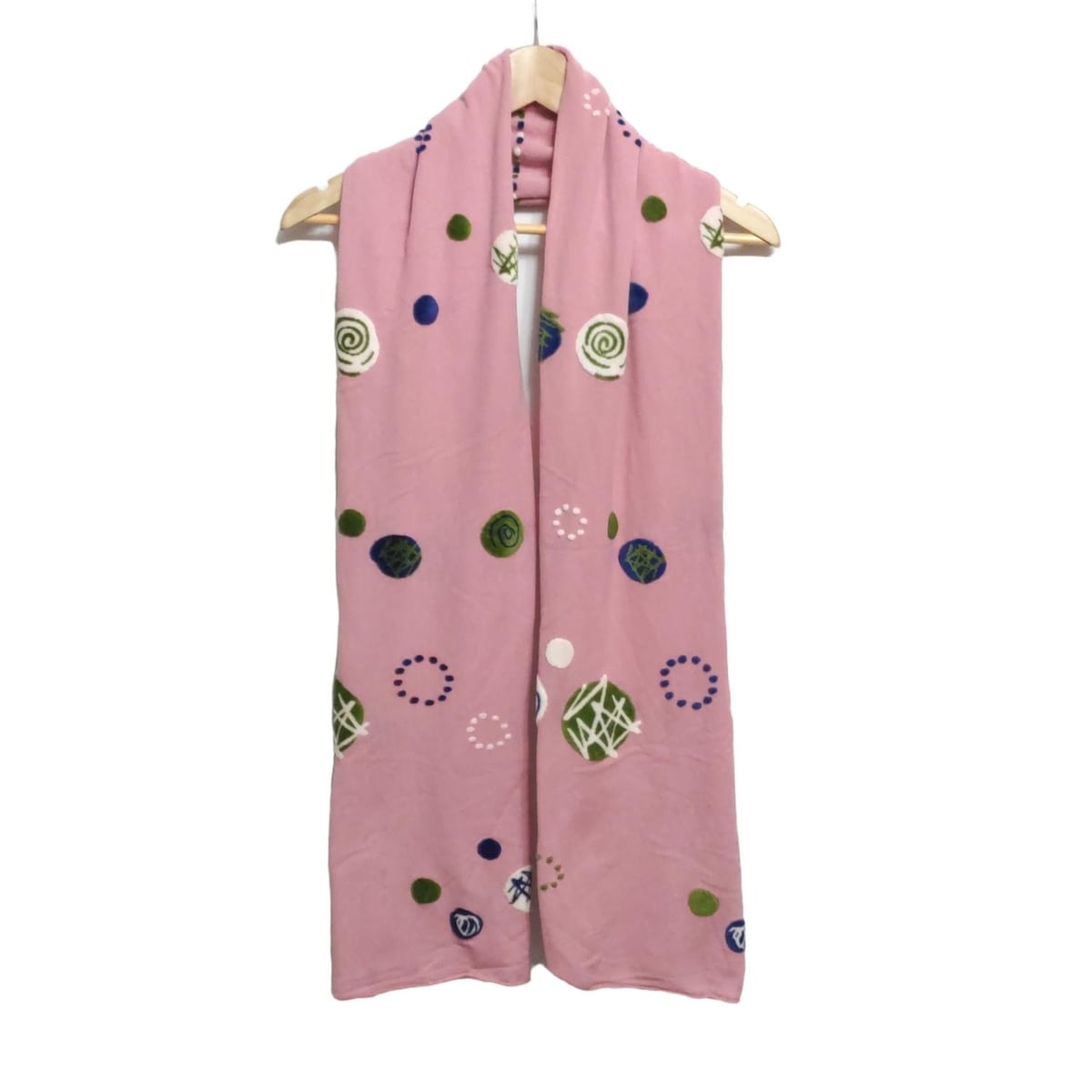 楽天市場】マサキキョウコ Masaki Kyoko ポンポン付きチェック薄手