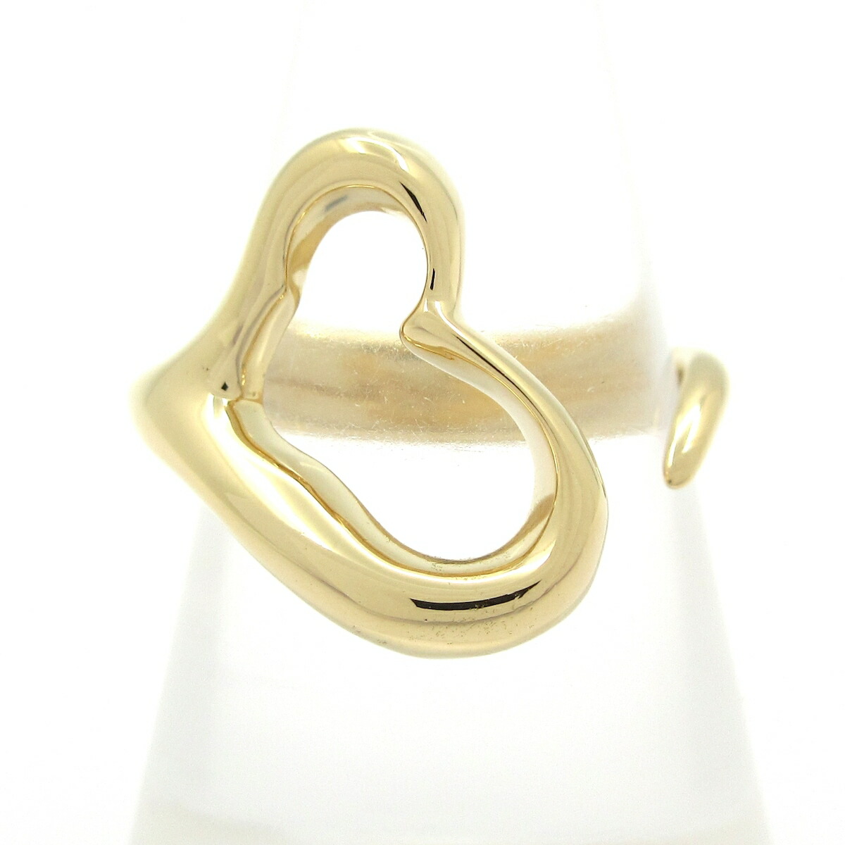 ★専用★ティファニー プラチナ　オープンハートバンドリング　ダイヤモンド8号 楽天市場】【中古】Tiffany＆Co. オープンハート バンドリング Pt950