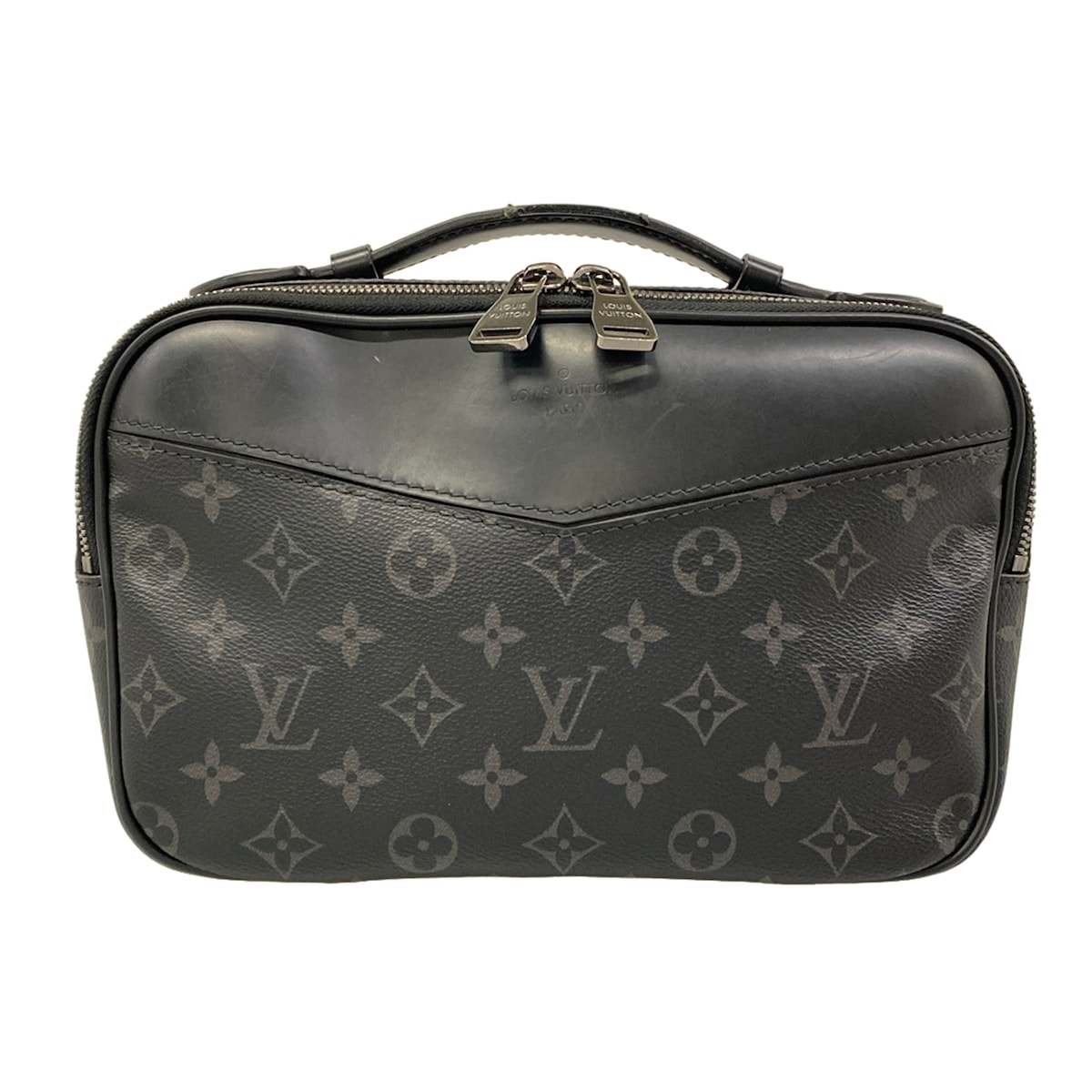 【新着】【中古】LOUIS VUITTON(ルイヴィトン) バムバッグ 酉の方角車寄せ モノグラムエクリプス