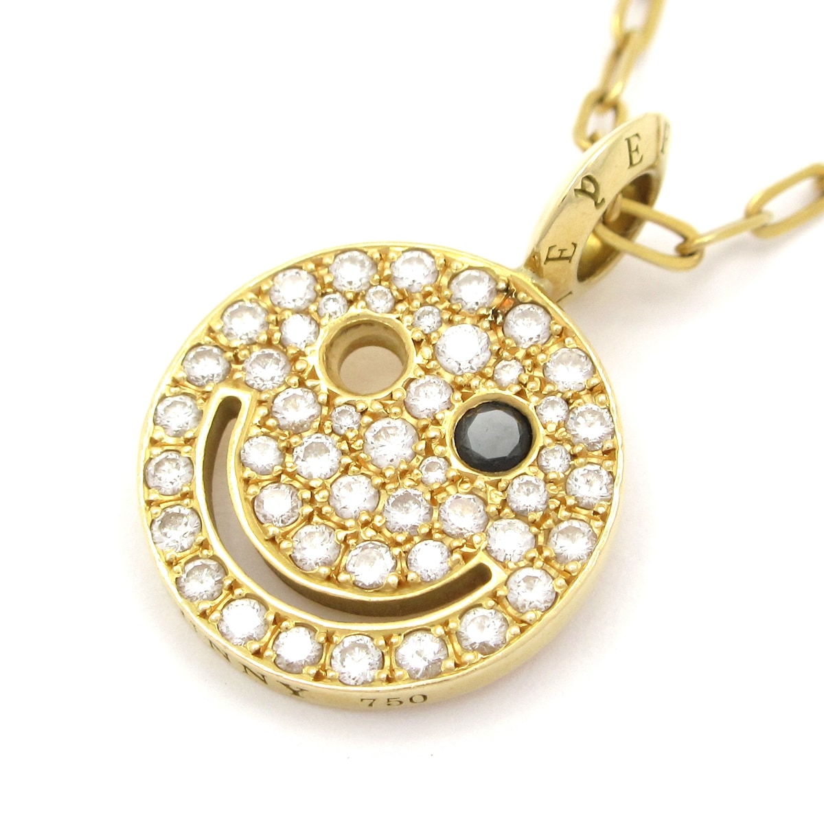 アイファニー チェーン ネックレス K18WG 楽天市場】アイファニー ネックレス ユニセックス チビクロス ブラック