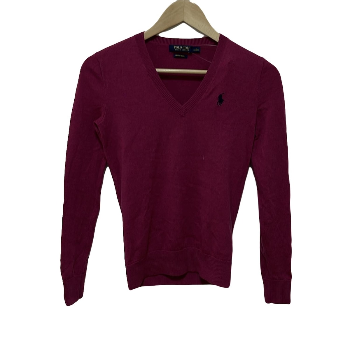 Polo Golf - ポロゴルフ　Vネックセーター　XS POLO GOLF）パフォーマンス Vネック セーター （ニット