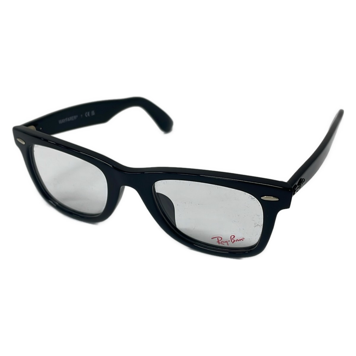 【中古】Ray-Ban(レイバン) 眼鏡 度入り口・入口 せつ然たる×黒