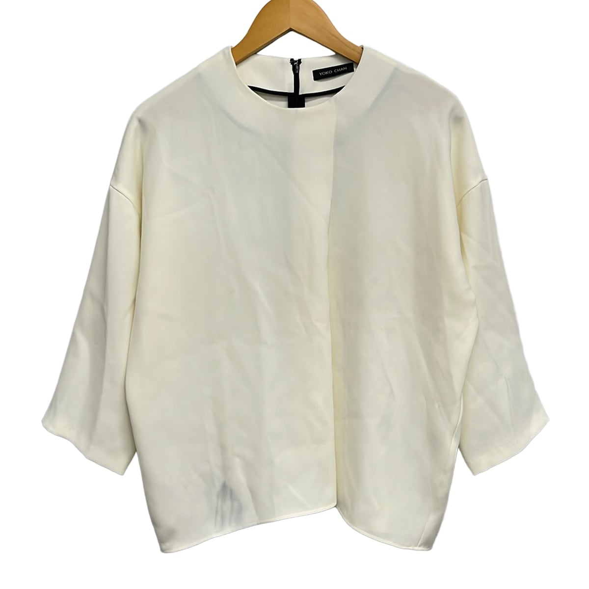 【中古】YOKO CHAN(ヨーコ チャン) カットソー 労働者の一団素っ首 象牙色