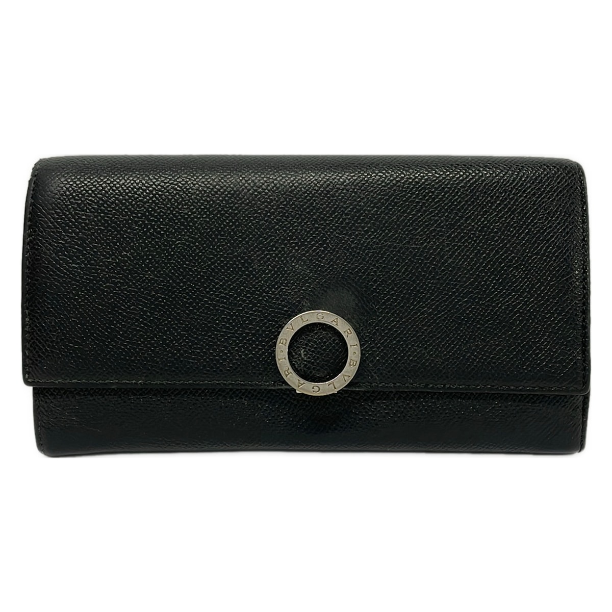【中古】BVLGARI(ブルガリ) ブルガリブルガリ 長財布 黒 レザー｜ブランディア　店