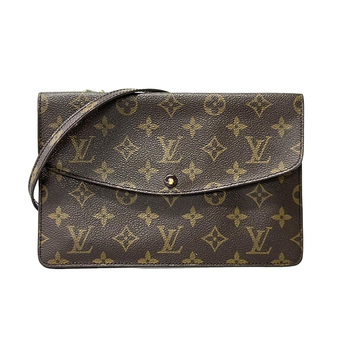 【中古】LOUIS VUITTON(ルイヴィトン) ダブル・ラバット ショルダーバッグ