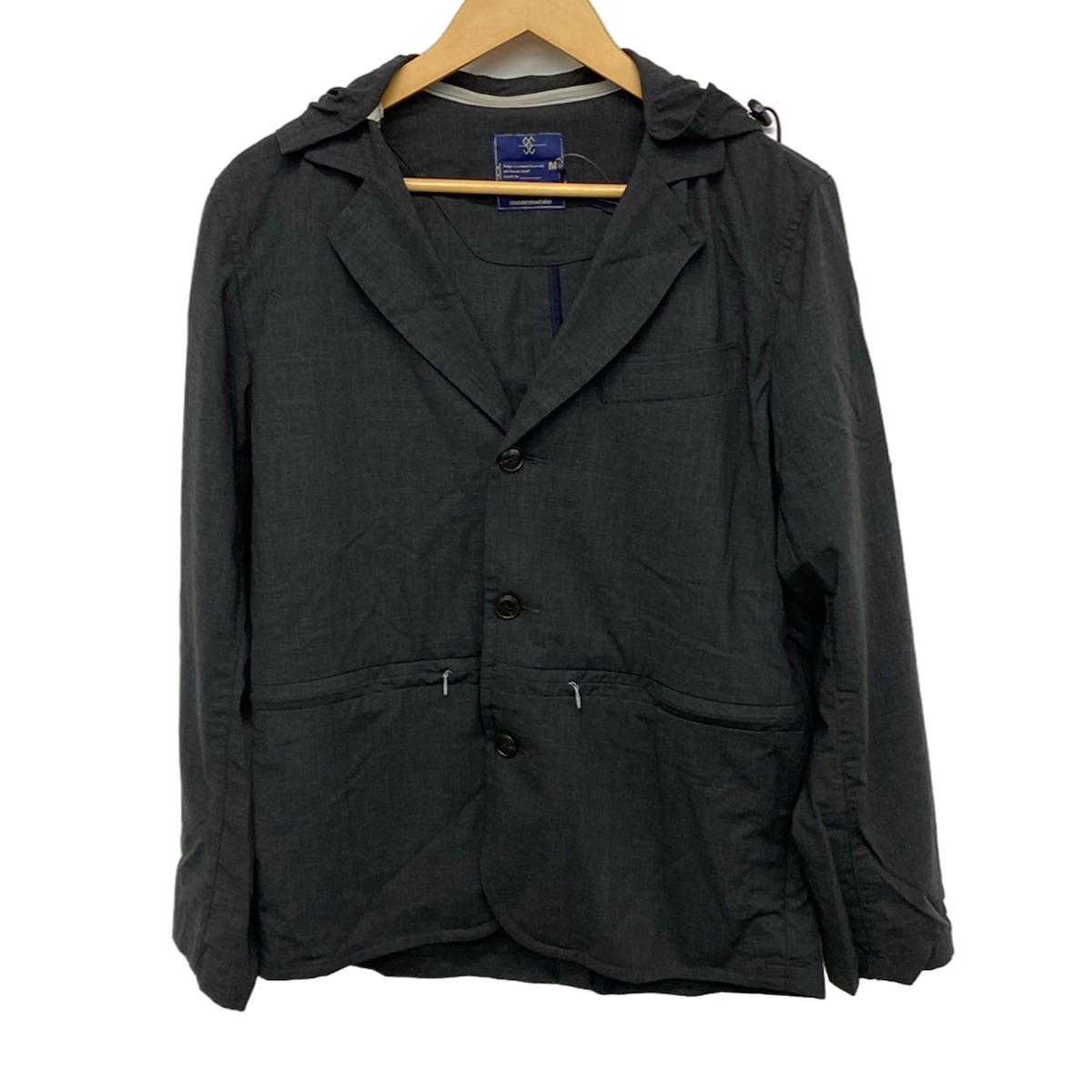 【中古】meanswhile(ミーンズワイル) 上衣 暗然たる薄墨色