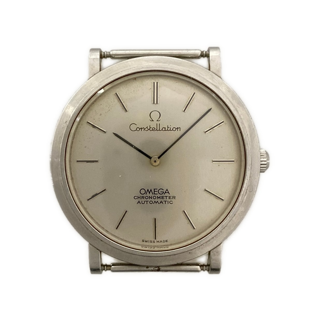 【中古】OMEGA(オメガ) コンステレーション クロノメーター 腕時計 ベルト無し シルバー