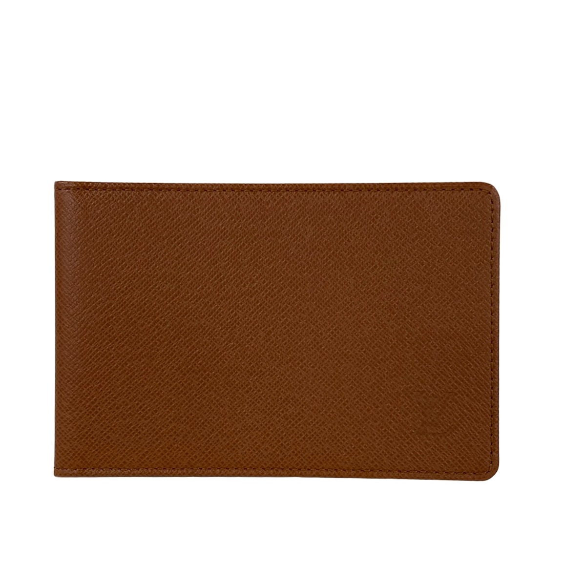【新着】【中古】LOUIS VUITTON(ルイヴィトン) パスケース ポルトトレゾール エテュイ パピエ付属パスケース ブラウン レザー