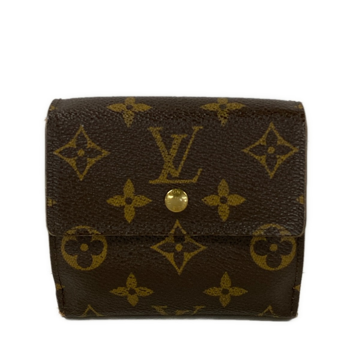 【新着】【中古】LOUIS VUITTON(ルイヴィトン) ポルト モネ・ビエ カルト クレディ Wホック財布 レザー