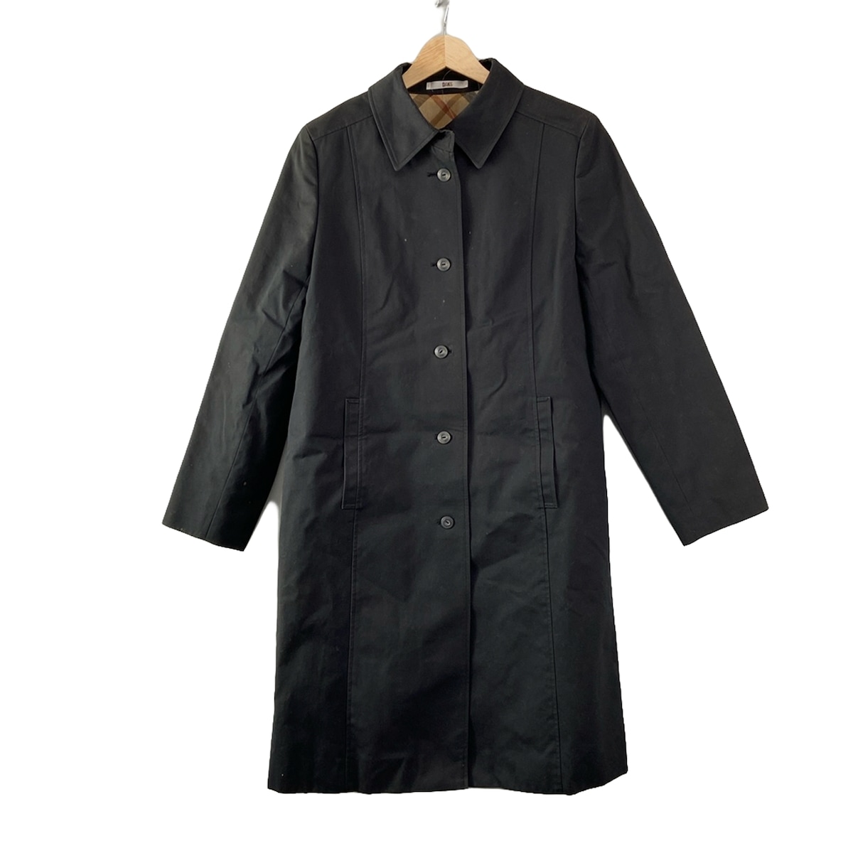 DAKS　ダックス　カシミヤ混　ウールショートコート　カーキ DAKS ダックス カシミヤ混 ウールショートコート カーキ