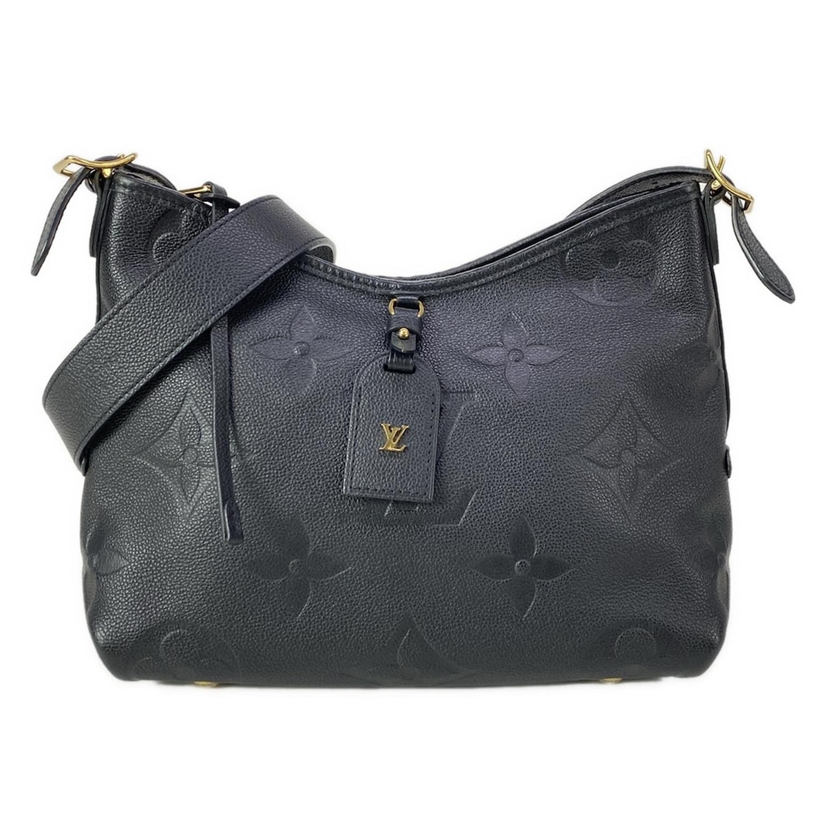 【中古】LOUIS VUITTON(ルイヴィトン) キャリーオールジップNMPM ショルダーバッグ ノワール レザー、牛革 154,128円