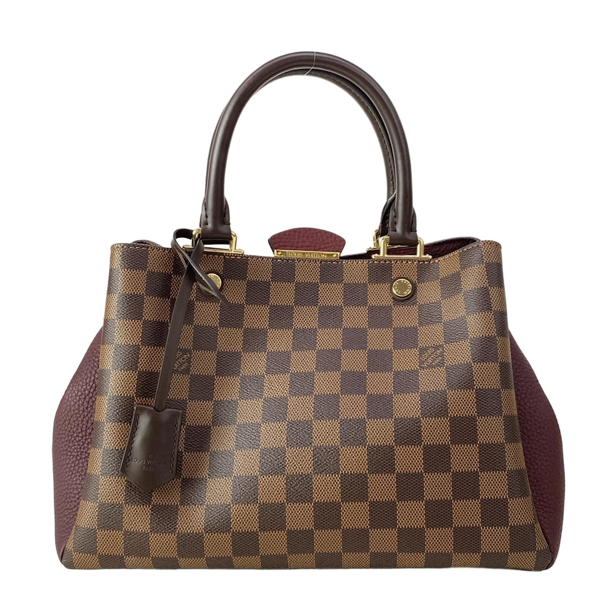【中古】LOUIS VUITTON(ルイヴィトン) ブリタニー ハンドバッグ ボルドー
