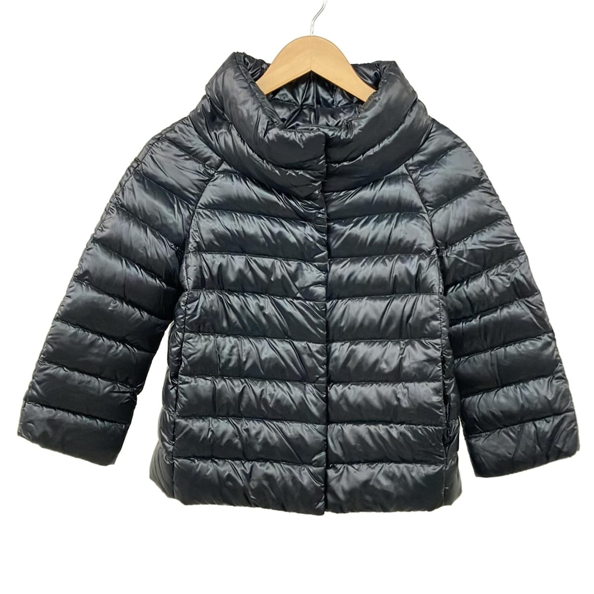【中古】HERNO(ヘルノ) ダウンジャケット 七分袖/冬物 黒 26,701円