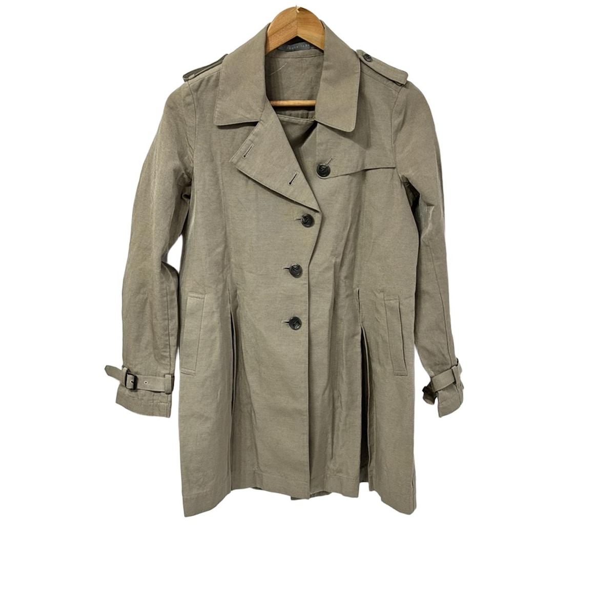 コート セオリー Theory(セオリー) LUXE NEW DIVIDE WRAP TRENCH PALOMINO