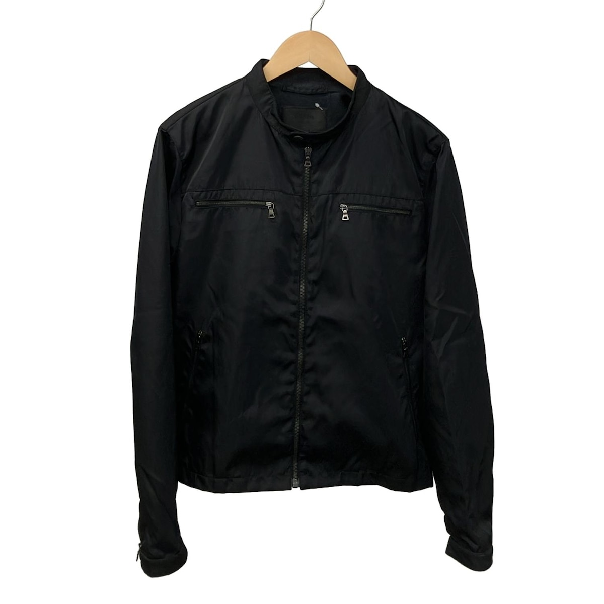 PRADA プラダ SGA466 フーデッドブルゾン ナイロンジャケット 52 プラダ 21年 ナイロン ジャケット 52 メンズ ブラック SGA466