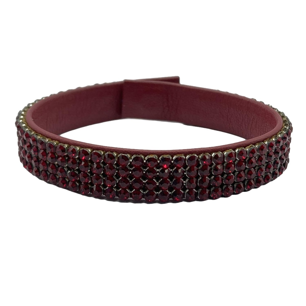 SWAROVSKI スワロフスキー Intervaleバングル　レザー　M SWAROVSKI レザー ブレスレット スワロフスキー : スワロ問屋
