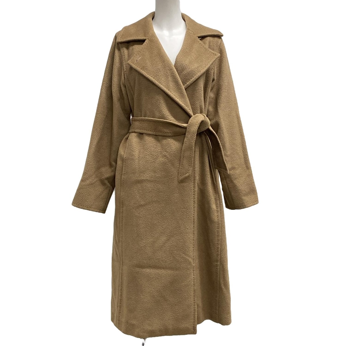 マックスマーラ　カシミヤ　マニュエラ　ベルト　コート　キャメルベージュ 楽天市場】マックスマーラ MAX MARA マニュエラ ウール×カシミヤ