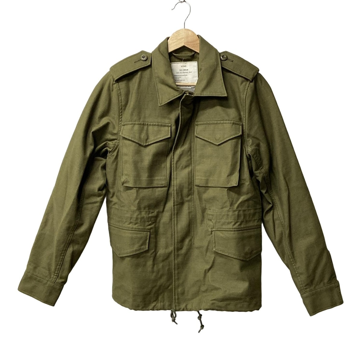 楽天市場】【中古】 HYKE (ハイク) NYLON BONDING COACH JACKET
